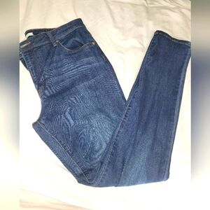 H&M Blue Straight Leg Jeans with Classic Style